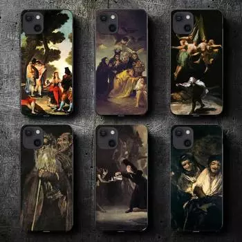 Чехол для телефона «Испания Франсиско Гойя» в стиле «Арт» для iPhone 11 12 Mini 13 14 Pro XS Max X 8 7 6s Plus SE XR Shell iPhoneXR