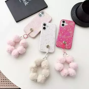 Чехол для телефона из искусственной кожи с веревкой для подвешивания для iPhone 16/15/14/13/12/11 iphone11