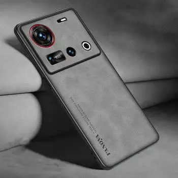 Чехол для телефона из кожи ягненка для ZTE Nubia Z70 Ultra Z60 S Pro, матовый противоударный силиконовый мягкий чехол-накладка для nubia Z60 Ultra Z60S Pro For nubia Z70 Ultra красный