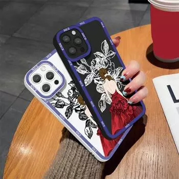 Чехол для телефона из мягкой резины, ТПУ, чехол для мобильного телефона, полное покрытие, защита камеры, противоударный чехол для iPhone Infinix Tecno Infinix Hot 10 чёрный