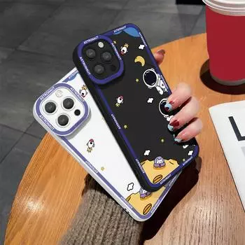 Чехол для телефона из мягкой резины, ТПУ, чехол для мобильного телефона, полное покрытие, защита камеры, противоударный чехол для iPhone Infinix Tecno Infinix Hot 10 чёрный