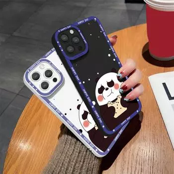 Чехол для телефона из мягкой резины, ТПУ, чехол для мобильного телефона, полное покрытие, защита камеры, противоударный чехол для iPhone Infinix Tecno Infinix Hot 10 чёрный