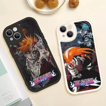 Чехол для телефона из японского аниме BLEACH Grim Reaper Kurosaki Ichigo для Iphone 14 13 11 12 Pro MAX MiNi 7 8 plus X XS XR, чехлы из овечьей кожи 13 pro max