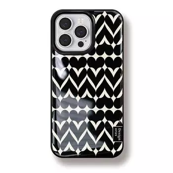 Чехол для телефона из смолы с защитой от падений Арт-дизайн Подходит для HUAWEI mate60pro Черно-белый Поп-узор 15