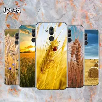 Чехол для телефона из спелой пшеницы для Huawei Mate 40 30 20 20X 10 RS P Smart 2021 2020 ZS Pro Plus Lite 2019 P Smart 2018