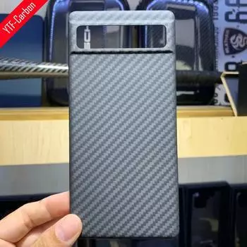 Чехол для телефона из углеродного волокна YTF-Carbon для Google Pixel 6A, ультратонкий, из арамидного волокна, противоударный деловой чехол Pixel 6A For Google Pixel 6A