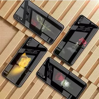 Чехол для телефона из закаленного розового стекла для Huawei P20 P30 P40 P40 Lite Pro Psmart Mate 20 30, чехол Huawei P20