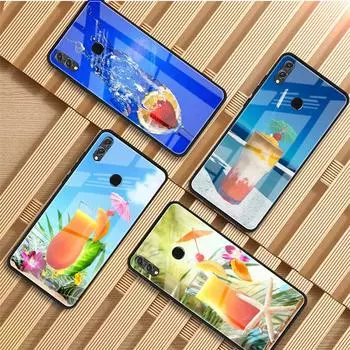 Чехол для телефона из закаленного стекла для Huawei P20 P30 P40 P40 Lite Pro Psmart Mate 20 30 Cover Shell Huawei P20