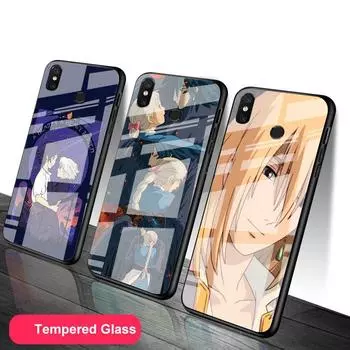 Чехол для телефона из закаленного стекла «Ходячий замок Хаула» для Redmi Note 5 6 7 8 Pro Note8T Note9S Redmi8 9 Redmi Note 6
