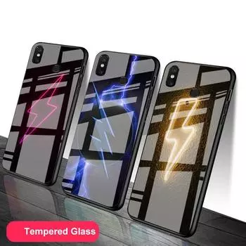 Чехол для телефона из закаленного стекла с молнией для Redmi Note 5 6 7 8 Pro Note8T Note9S Redmi8 9, чехол Redmi Note 6