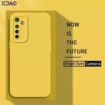 Чехол для телефона из жидкого силикона с ангельскими глазками для OPPO K5 Realme X2 XT, задняя крышка OPPOK5 RealmeX2, мягкие противоударные модные чехлы OPPO K5