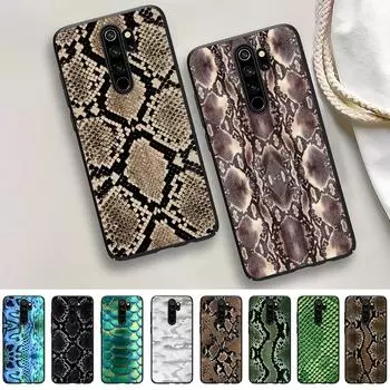 Чехол для телефона из змеиной кожи для Samsung A 13 21 30 31 32 51 52 53 70 для Huawei Honor 50 60 70 для OPPO vivo Samsung A52
