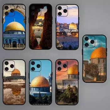 Чехол для телефона J-Jerusalem Building C-Celular для Samsung S20 S21 S22 S23 S24 Note 20 4G 5G Plus Ultra Black Soft Shell SamsungS104G