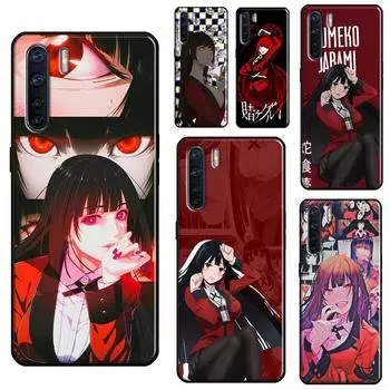 Чехол для телефона Jabami Yumeko Kakegurui с аниме для OPPO A15 A83 A91 A93 A1K A3S A5S A52 A72 A54 A74 A94 A31 A5 A9 A53S 2020 OPPO A1K