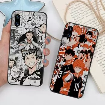 Чехол для телефона Japan Anime Oya Haikyuu для Huawei Mate 40 30 20 10 Pro Lite Nova 9 8 5T Y7p Y7 мягкий черный чехол для телефона Huawei Mate40