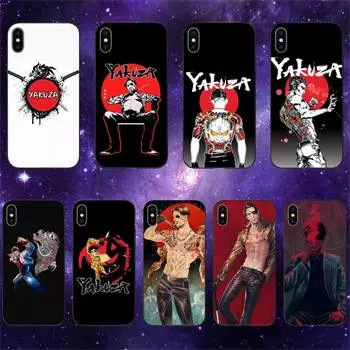 Чехол для телефона Japan Yakuza для iPhone 11 12 Mini 13 14 Pro XS Max X 8 7 6s Plus 5 SE XR Shell iPhone11PROMAX