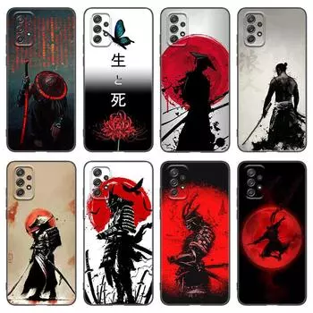 Чехол для телефона Japanese Samurai Art для Samsung A04 A21 A30 A50 A52 S A13 A14 A22 A23 A32 A53 A73 5G A11 A12 A31 A33 A51 A70 A71 A72 Samsung A04 4G