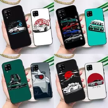 Чехол для телефона JDM Car для Samsung Galaxy A54 A34 A53 A73 A33 A23 A13 A51 A71 A12 A22 A32 A42 A52 A14 Samsung A12