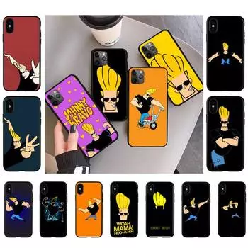 Чехол для телефона Johnny Bravo для iPhone 11 12 13 mini pro XS MAX 8 7 6 6S Plus X 5S SE 2020 XR iphone 5 5s SE