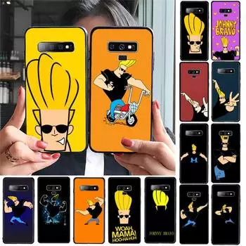 Чехол для телефона Johnny Bravo для Samsung Galaxy S20 S10 Plus S10E S5 S6 S7edge S8 S9 S9Plus S10lite 2020 Galaxy S7