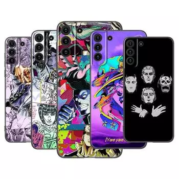 Чехол для телефона JoJo Bizarre Adventure для Samsung Galaxy S22 Pro S21 S20 Ultra FE S10 Lite 5G S10E S9 S8 Plus, мягкий черный чехол из ТПУ Samsung S10 E