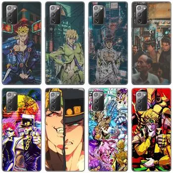 Чехол для телефона JoJo Bizarre Adventure для Samsung Galaxy S20 S21 FE S10 Lite Note 20 10 Lite S8 S9 S10E S10 Plus, ультра черный чехол Samsung S21