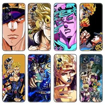 Чехол для телефона JoJo Bizarre Adventure для Xiaomi Mi 10T 11i 11T Note 10 11 Lite NE F1 POCO F3 M3 X3 GT NFC M4 X4 Pro 5G черный чехол Xiaomi Mi 11 5G