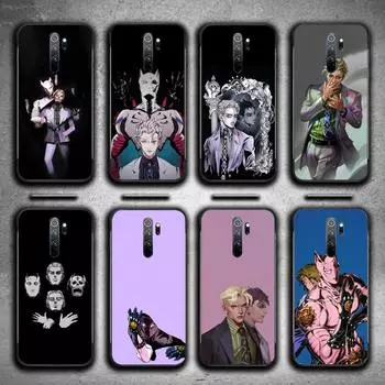 Чехол для телефона JOJO Killer Queen для Xiaomi Redmi 8A 9 K30 Pro 9A Note 8T Note 8 9 Pro, мягкий силиконовый черный чехол из ТПУ Redmi note 8T