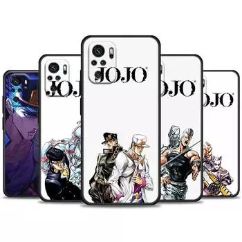 Чехол для телефона JoJos Bizarre Adventure с рисунком аниме для Redmi Note 10 11 11S 11E 7 8 8T 9 9S 9T Pro Plus, чехол Fundas Coques Shell Redmi Note 7