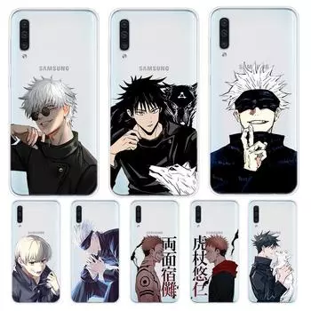Чехол для телефона Jujutsu Kaisen Gojo для Samsung Galaxy A90 A80 A70 A60 A50 A40 A30 A20S A20E A10 A10E A10S S8 S7 S6 Edge Samsung A90(5G)