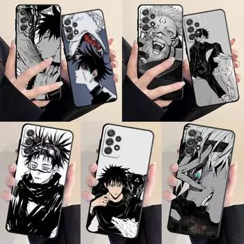 Чехол для телефона Jujutsu Kaisen Gojo Satoru Wolf для Samsung Galaxy A53 A32 A71 A31 A51 A23 A33 A52 A13 A21s A72 A22, силиконовый чехол Samsung A11