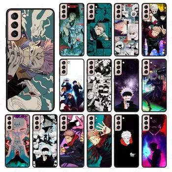 Чехол для телефона Jujutsu Kaisen с аниме для samsung galaxy s21plus s10plus s10e s10lite s9 s8plus s20plus s7edge s20fe s20ultra Galaxy S21