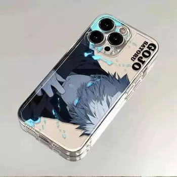Чехол для телефона Jujutsu Kaisen с рисунком Гето Сугуру Годзё Сатору CH для IPhone 15 14 13 12 11 Pro Max Plus iPhone 15