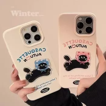 Чехол для телефона Jumping Cat для 12/13/14/15/16/Pro/Plus/Pro Max 16promax