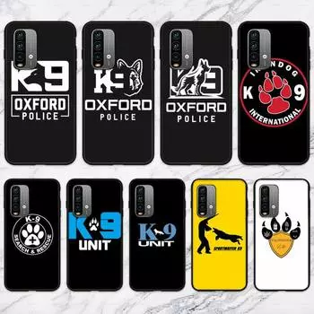 Чехол для телефона K9 Police Dogs для Xiaomi 9 10 11 PRO LITE Redmi NOTE7 8 9 10 A PRO Shell Redmi7a