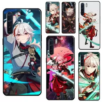 Чехол для телефона Kaedehara Kazuha Genshin Impact для OPPO Reno 5 Lite 2Z 2F A5 A9 A53 A31 2020 A52 A72 A91 A83 A15 A94 A74 A54 OPPO A1K