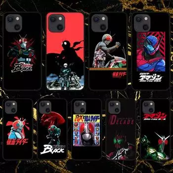 Чехол для телефона Kamen Rider для iPhone 11 12 Mini 13 14 Pro XS Max X 8 7 6s Plus 5 SE XR Shell iPhone14ProMax