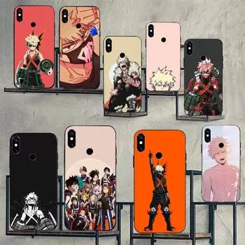 Чехол для телефона Katsuki bakugo my Hero Academy для Xiaomi Mi Redmi Note 7 8 9 pro 8T 9T 9S 9A 10 Lite pro redmi note 9 pro