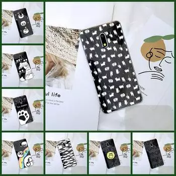 Чехол для телефона Kawaii Cat для Nokia 1 Plus 2 3 5 6 8 9, мягкая силиконовая задняя крышка для Nokia2 Nokia3 Nokia5 Nokia6 Nokia 7 Plus X6 X71 Nokia 1