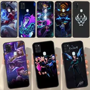 Чехол для телефона Kda Kaisa Ahri Akali для Samsung Galaxy A34 A54 A14 A52 A32 A22 A12 A13 A53 A11 A51 A71 A50 Samsung A71 5G