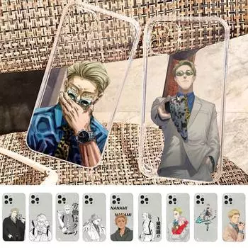 Чехол для телефона Kento Nanami Jujutsu Kaisen для iPhone 13 11 12 pro XS MAX 8 7 6 6S Plus X 5S SE 2020 XR 6plus or 6s plus