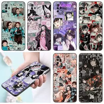 Чехол для телефона Kimetsu No Yaiba Demon Slayer аниме для Xiaomi Redmi Note 7 8 9 10 Lite 11 11E 11T 12 Pro 11S 4G 10T 5G 8T 9S 10S Redmi Note 7(Pro)