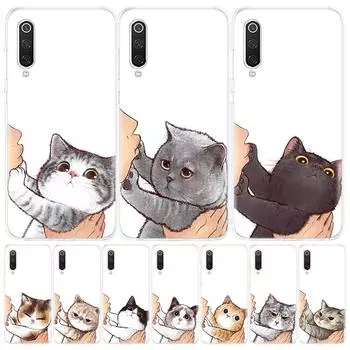 Чехол для телефона Kiss My Lovely Cat Kitten для Xiaomi Redmi Note 10S 10 11S 11 9S 9 8T 8 Pro 11T 5G 11E 9T 7 6 5 5A 4X Fundas Cover Co Redmi Note 10S