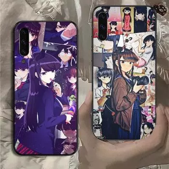 Чехол для телефона Komi-San Anime для Samsung Note 9 10 20 Plus Pro Ultra J6 J5 J7 J8, мягкий черный чехол для телефона Galaxy Note20