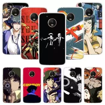 Чехол для телефона «Ковбой Бибоп See you Space» для Motorola Moto G9 G8 G7 G6 G5 E6 E5 E4 Plus Play Power One Action Macro Coque Motorola E4