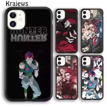 Чехол для телефона Krajews Anime Hunter X Hunter Hisoka для iPhone 14 5 6s 7 8 plus X XR XS 11 12 13 pro max Samsung S21 S22 ultra iPhone 6plus