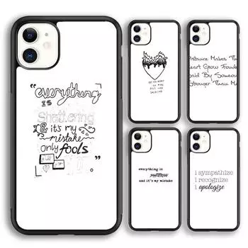 Чехол для телефона Krajews Handsome Troye Sivan Lyrics для iPhone 14 5S 6S 7 8 plus X XR XS 11 12 13 pro max Samsung S21 S22 ultra iPhone 6plus