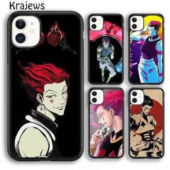 Чехол для телефона Krajews Hisoka Hunter X Hunter Manga для iPhone 14 5 SE 6s 7 8 plus 11 12 13 pro XR XS max Samsung S21 S22 Plus iPhone 6plus
