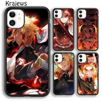 Чехол для телефона Krajews Inosuke Hashibira Demon Slayer для iPhone 14 6s 7 8 plus X XR XS 11 12 13 pro max Samsung S21 S22 ultra iPhone 6plus
