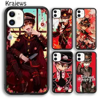 Чехол для телефона Krajews Jibaku Shounen Hanako kun для iPhone 14 5 SE 6s 7 8 plus X XR XS 11 12 13 pro max Samsung S21 S22 ultra iPhone 6plus